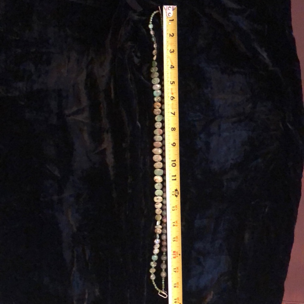 Double Strand Turquoise Necklace. Euc. - image 4